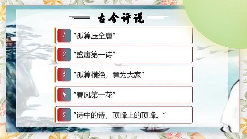 部编高教版(2023)中职语文基础模块上册8.3《春江花月夜》课件06