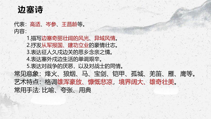 部編高教版中職語(yǔ)文基礎(chǔ)模塊上冊(cè)8-4《燕歌行》 課件第6頁(yè)