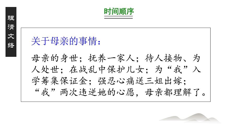 4.2《我的母親》課件ppt--部編高教版2023中職語文拓展模塊上冊第7頁