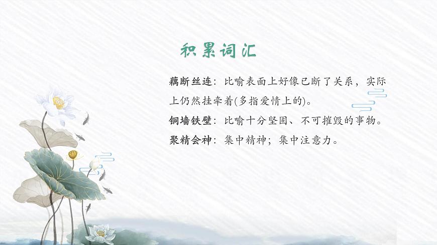 【中職專用】高一語文同步（高教版2023基礎(chǔ)模塊上冊(cè)）第1.3課《荷花淀》課件第4頁