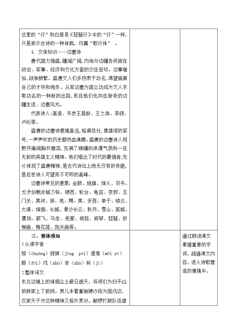 部编高教版2023 中职语文基础模块上册 《燕歌行并序》-课件+教学设计03