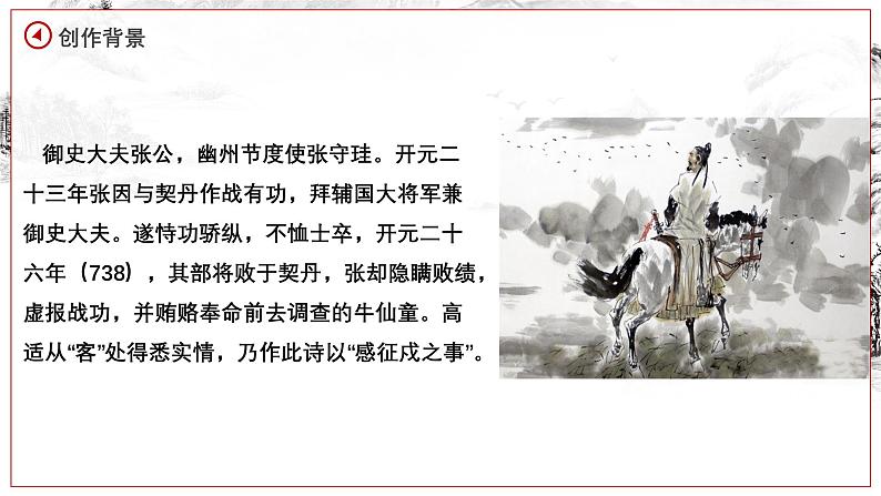 部编高教版2023 中职语文基础模块上册 《燕歌行并序》-课件+教学设计07