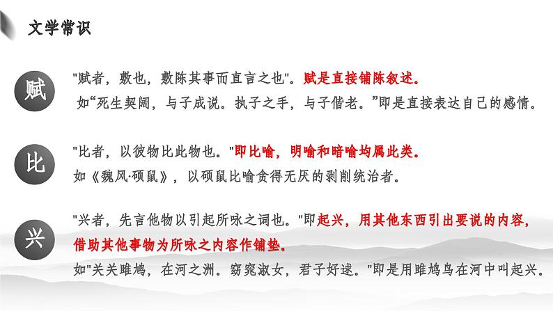 部编高教版2023 中职语文基础模块上册 《无衣》-课件第7页