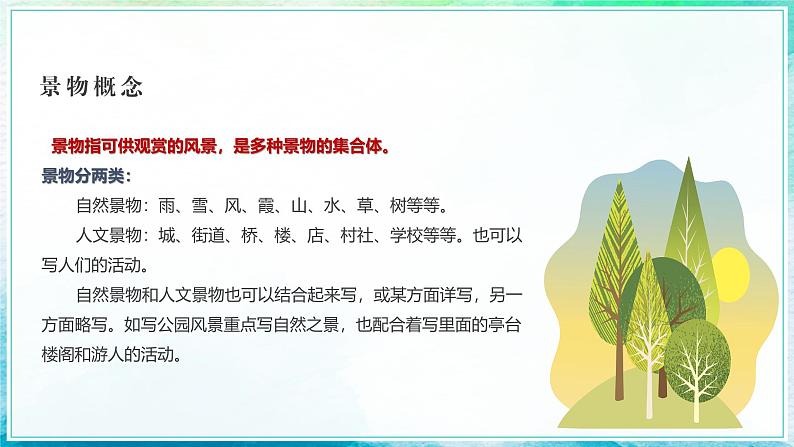 部编高教版2023中职语文基础模块上册 《写景如在眼前》-课件第3页