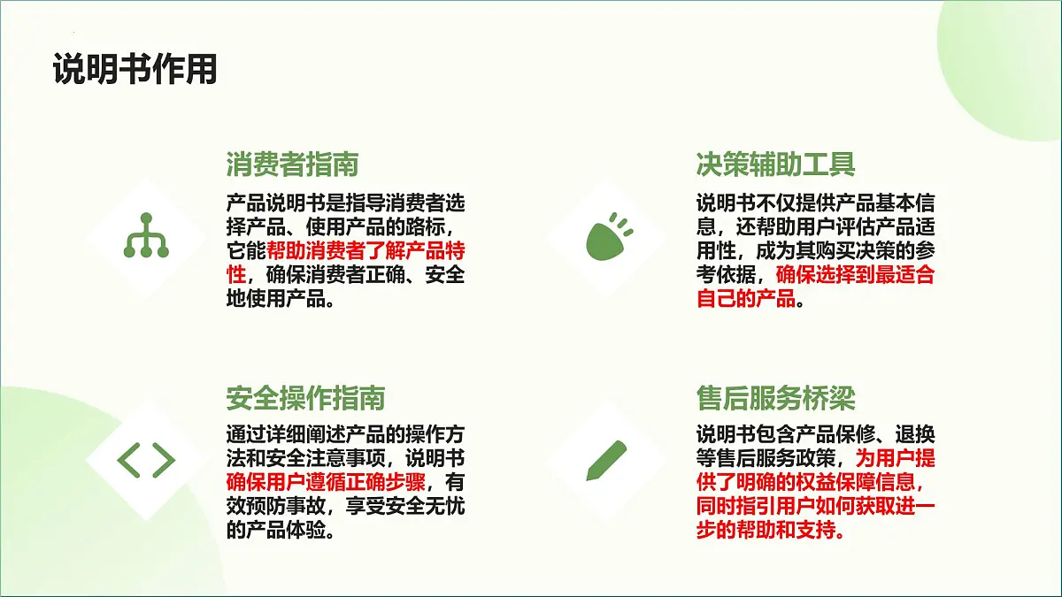 写作 说明书(课件)-中职语文高二同步课件(高教版2023职业模块)第7页