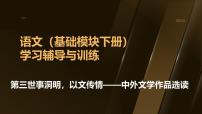 中職語文部編高教版(2023)基礎(chǔ)模塊 下冊(cè)一 祝福優(yōu)秀練習(xí)