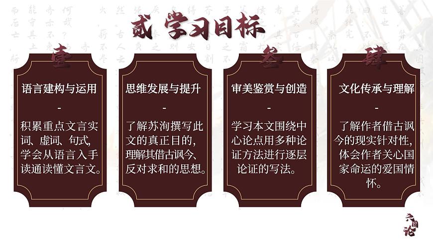 部編高教版（2024）拓展模塊下冊3.1《六國論》課件pptx第3頁