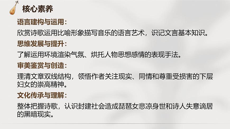 部編高教版（2024）拓展模塊下冊(cè)2.1《琵琶行》課件第3頁(yè)