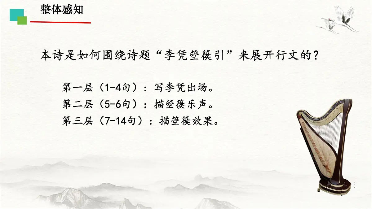 中职 语文 部编高教版(2023) 基础模块 上册 古诗词诵读李凭箜篌引 课件第5页