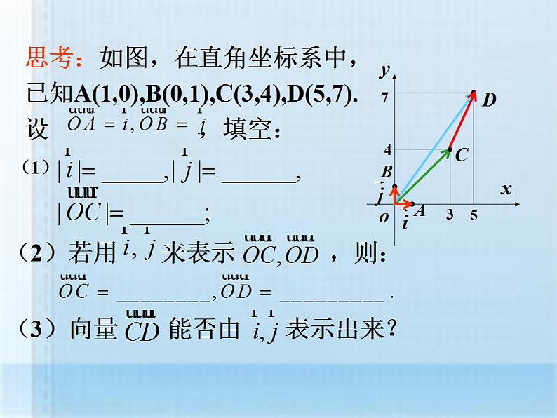 高教版中职数学基础模块下册:7.2 《平面向量的坐标表示》课件第8页