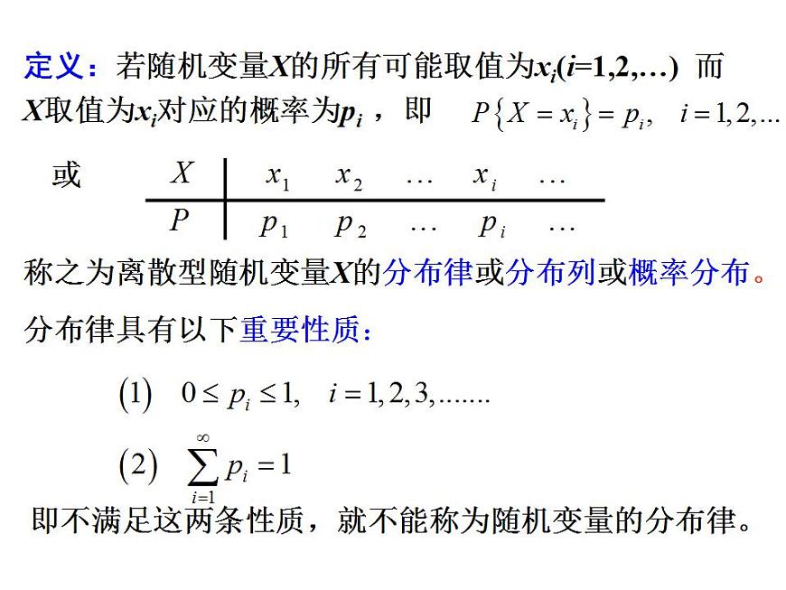 【高教版】中職數(shù)學(xué)拓展模塊：3.3《離散型隨機(jī)變量及其分布》課件第2頁(yè)