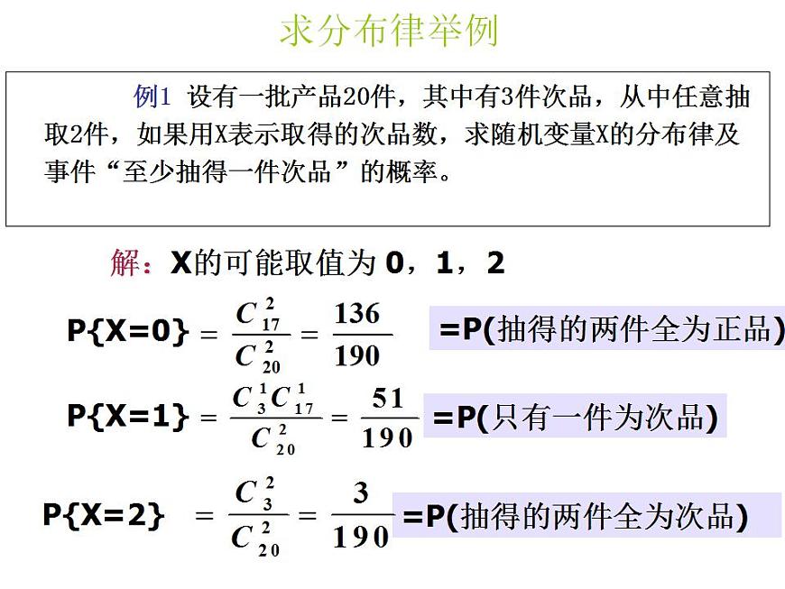 【高教版】中職數(shù)學(xué)拓展模塊：3.3《離散型隨機(jī)變量及其分布》課件第3頁(yè)