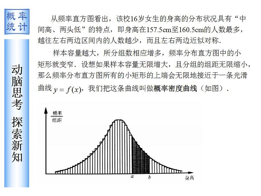 【高教版】中職數(shù)學(xué)拓展模塊：3.5《正態(tài)分布》課件第6頁
