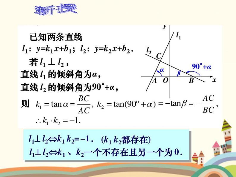【语文版】中职数学基础模块下册:8.4《两条直线的位置关系》ppt课件(3)第7页
