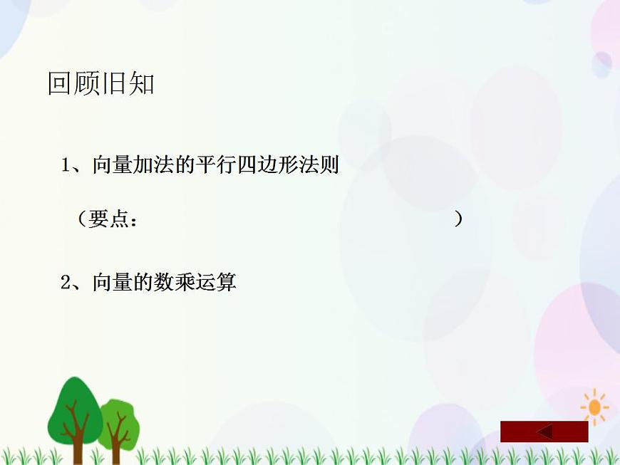 【人教版】中職數(shù)學(xué)基礎(chǔ)模塊下冊(cè)：7.3《向量的坐標(biāo)表示》課件第4頁(yè)