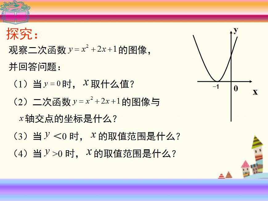 【語文版】中職數(shù)學(xué)基礎(chǔ)模塊上冊：2.3《一元二次不等式》ppt課件（2）第5頁