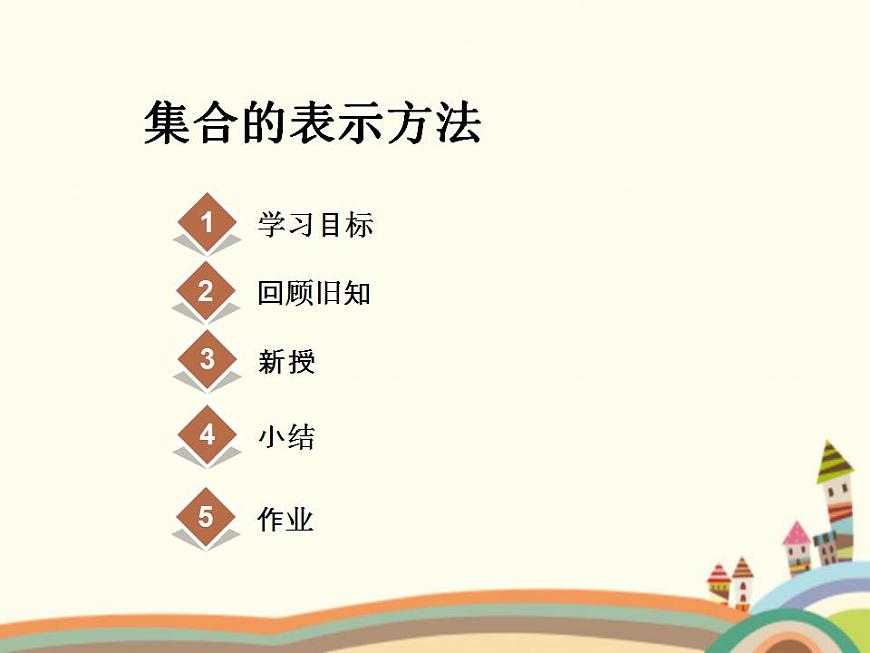 【語(yǔ)文版】中職數(shù)學(xué)基礎(chǔ)模塊上冊(cè)：1.2《集合的表示法》ppt課件（1）第2頁(yè)