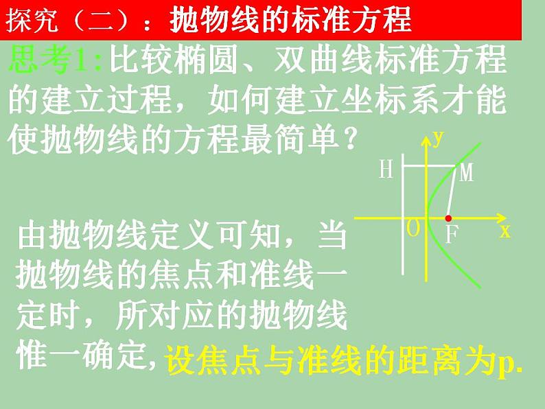 【人教版】中职数学(拓展模块):2.3《抛物线》ppt课件第8页