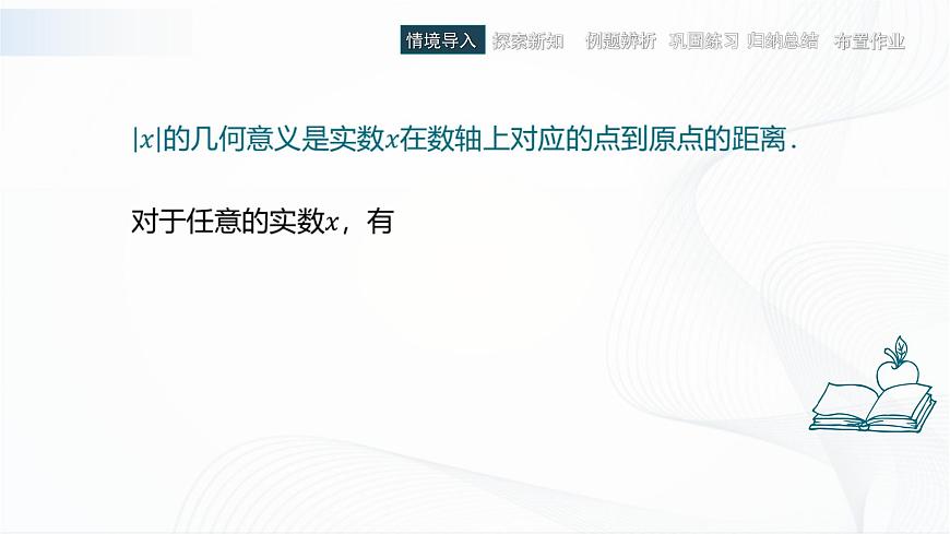 高教版（中職）數(shù)學(xué)基礎(chǔ)模塊上冊2.4《含絕對值的不等式》 課件第2頁