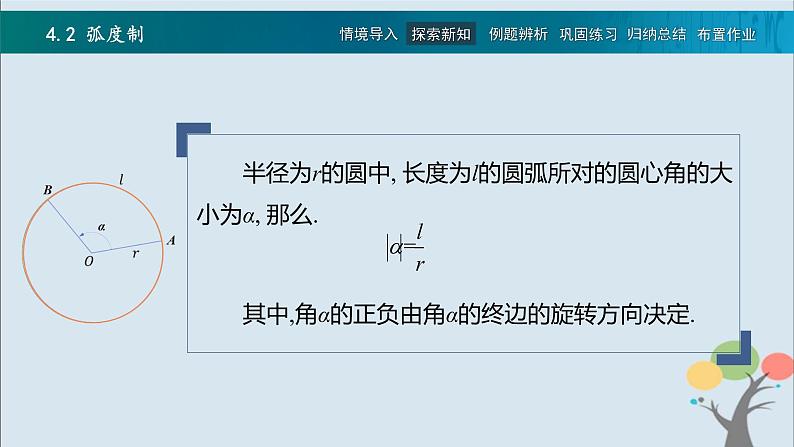 高教版(中职)数学基础模块上册4.2《 弧度制》 课件第8页