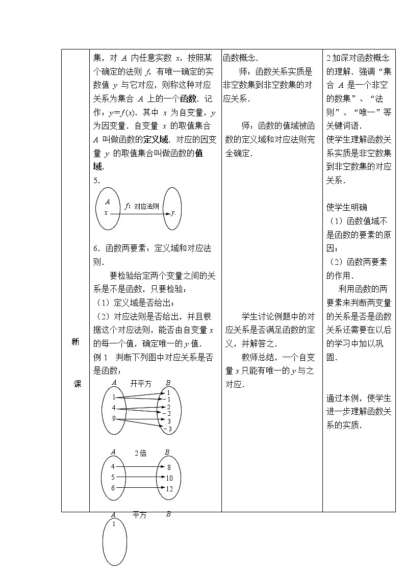3.1 函数 教案(表格式,4课时)03
