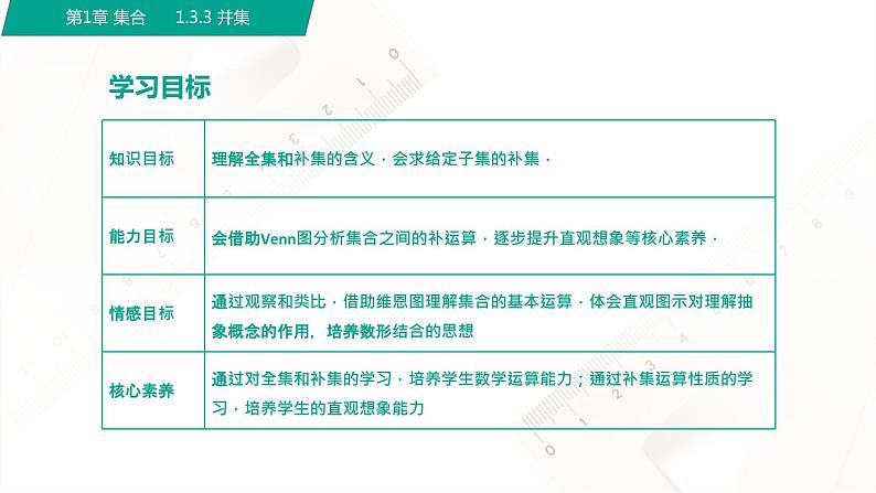 1.3.3 补集(课件)-【中职专用】高一数学同步精品课堂(高教版2021·基础模块上册)02