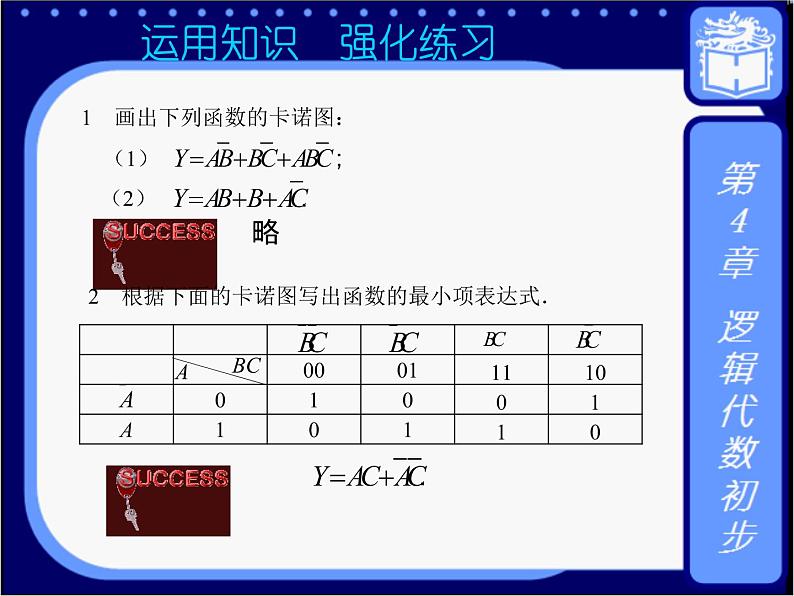 4.4 卡诺图及其应用(2) 课件+教案06