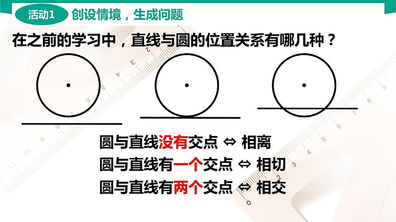 6.5 直线与圆的位置关系 中职数学 高一下学期同步教学课件(高教版·2021 基础模块下册)03
