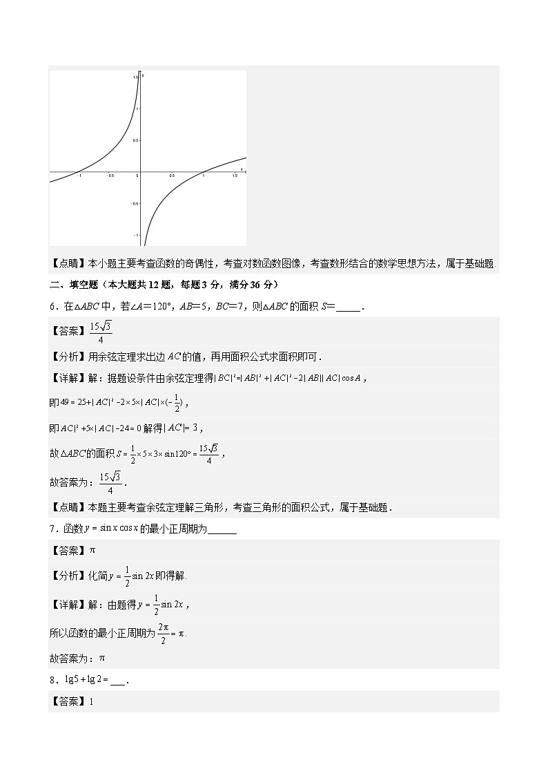 冲刺卷02——备考2023中职高考数学冲刺模拟卷(上海专用)(解析版)第3页