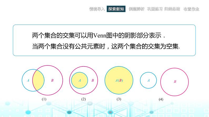 中职数学基础模块上册1-3集合的运算教学课件第6页