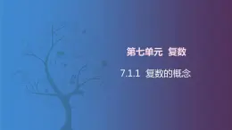 【北師大版中職數(shù)學(xué)】拓展模塊一 下冊 7.1.1《復(fù)數(shù)的有關(guān)概念》課件+教案