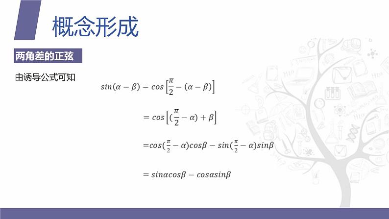 北师大版中职数学拓展模块一 上册 2.1.2 两角和与差的正弦(课件+教案)05
