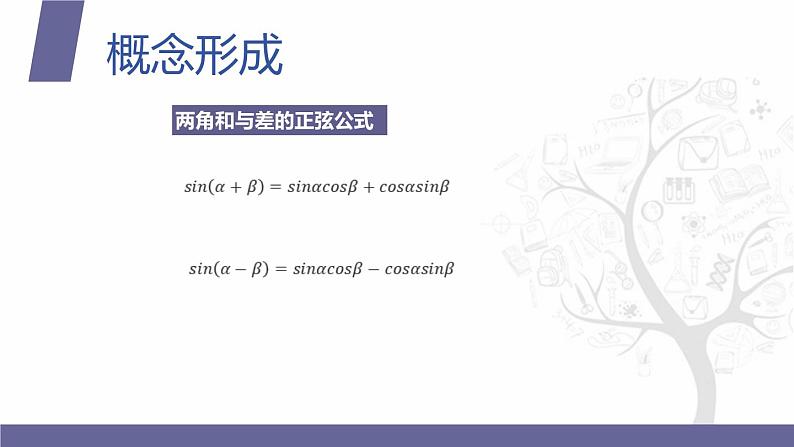 北师大版中职数学拓展模块一 上册 2.1.2 两角和与差的正弦(课件+教案)06