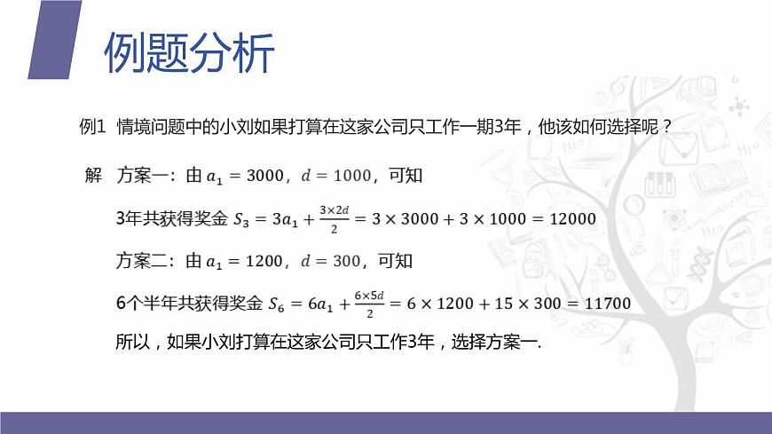 北師大版《中職數(shù)學(xué)(拓展模塊一 上冊)》第29課 數(shù)列的實際應(yīng)用舉例 課件第6頁