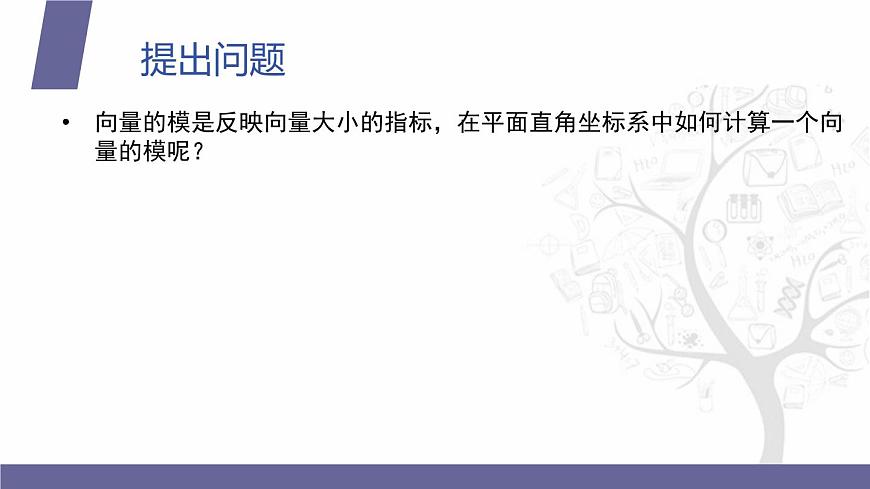 北師大版《中職數(shù)學(xué)（拓展模塊一 上冊）》第37課 平面向量的模 課件第3頁