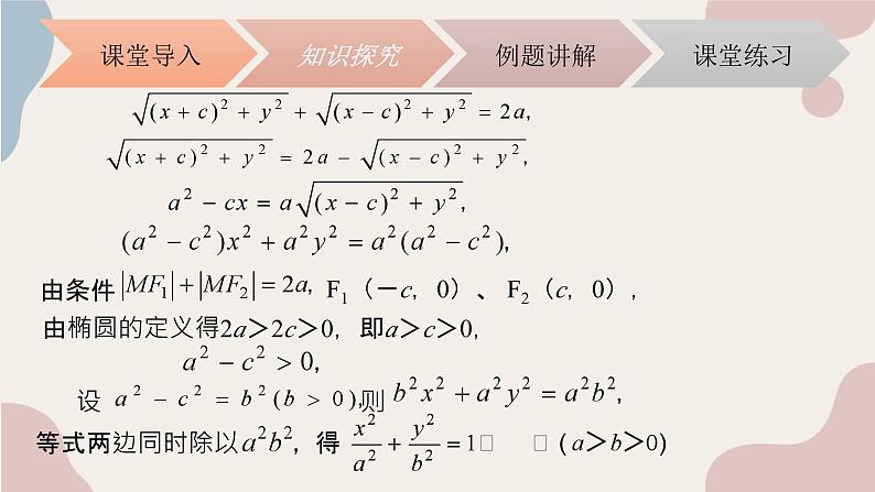 中职数学拓展模块5.1.1椭圆的标准方程 课件第5页