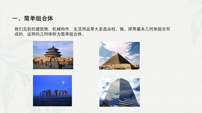 7.3 简单几何体的三视图-【中职专用】高一数学教材配套课件(高教版2021·基础模块下册)第2页