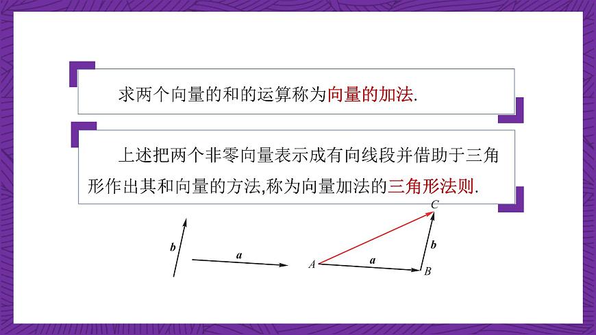 中職數(shù)學(xué)高教版（2021·十四五）拓展模塊一（上冊）2.2向量的線性運算 課件第6頁