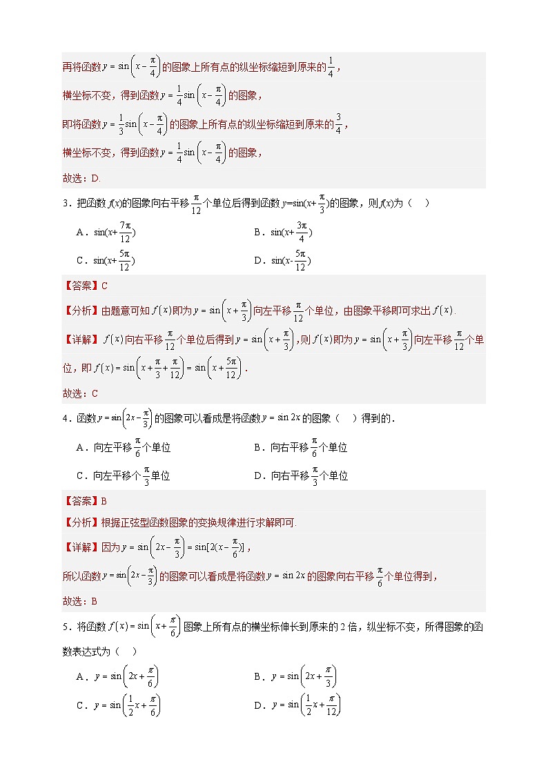 中职数学高教版2021·拓展模块一(下册)6.3 正弦型函数的图像和性质 课件+教案02
