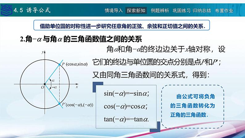 【同步课件】中职数学高教版基础模块上册4.5 诱导公式08