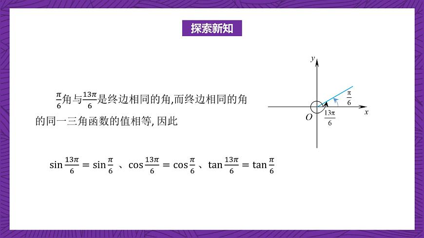 【課件】高教版（2021）數學基礎模塊上冊 4.5《誘導公式（第1課時）》課件第4頁
