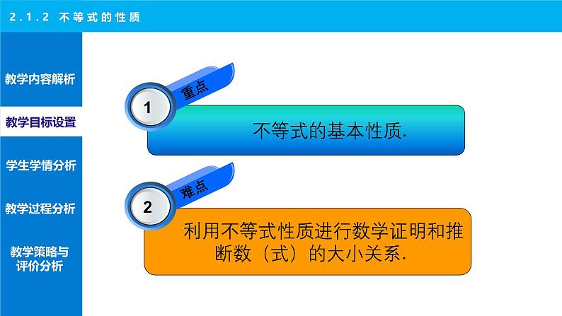 2.1.2 不等式的性质 说课课件-2024-2025学年高一上学期高教版(2021)中职数学基础模块(上册)第8页