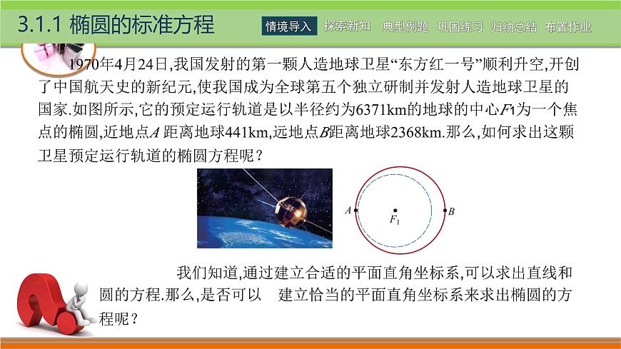 3.1.1橢圓的標(biāo)準(zhǔn)方程 中職數(shù)學(xué)高教版（2021~十四五）拓展模塊一上冊PPT課件第7頁
