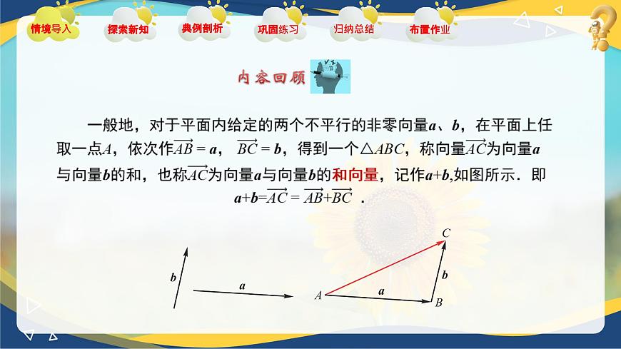 2.2.2 向量的減法運(yùn)算（課件）-【中職專用】高二數(shù)學(xué)課堂（高教版2023修訂版拓展模塊一上冊）第3頁