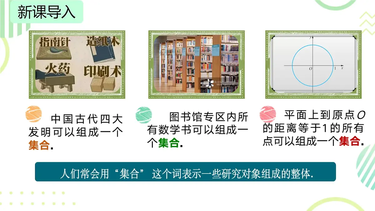 中职 数学 高教版(2021) 基础模块上册1.1.1集合的概念 课件第3页