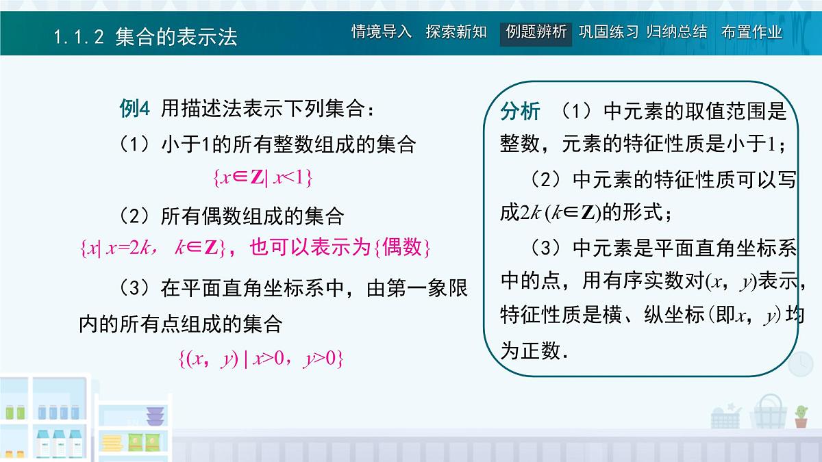 中职 数学 高教版(2021) 基础模块上册1.1.2集合的表示法 课件第7页