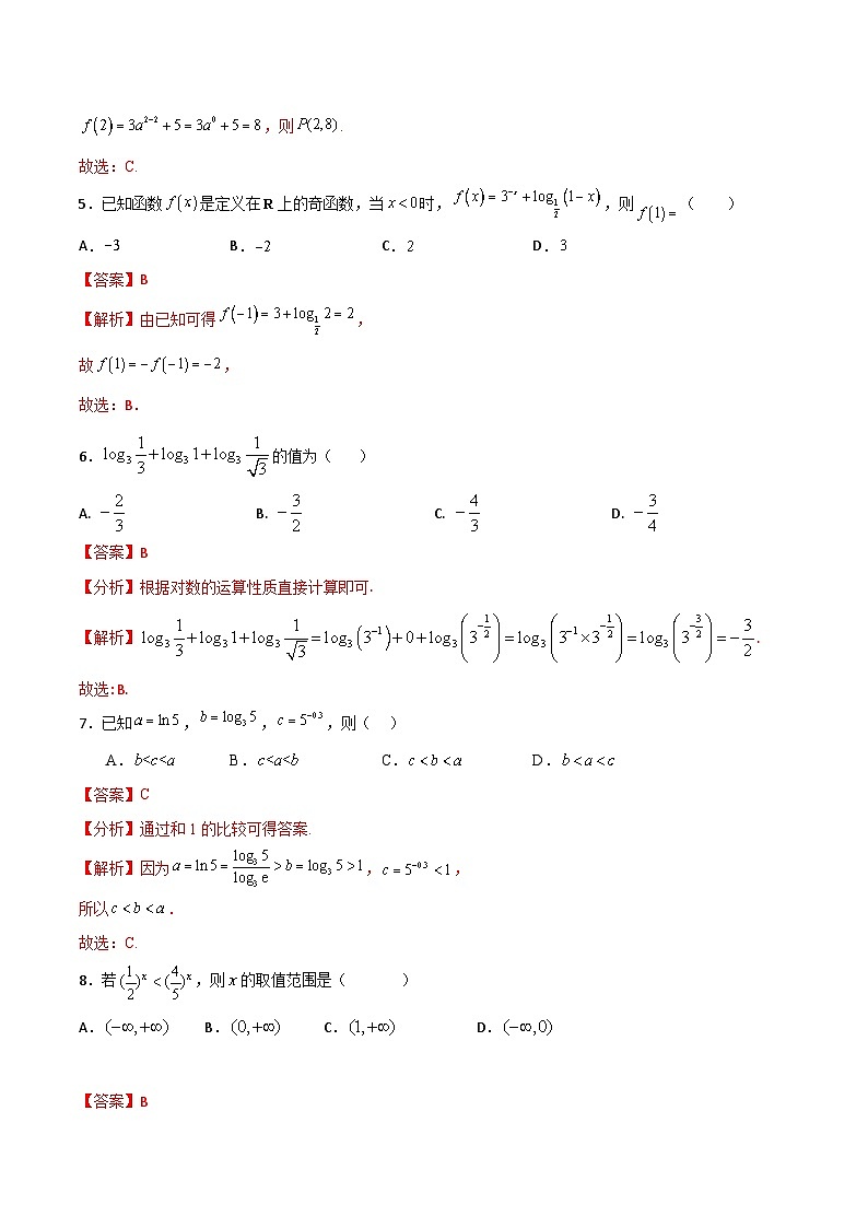 第5章 指数函数与对数函数(测试过关)(解析版)第2页