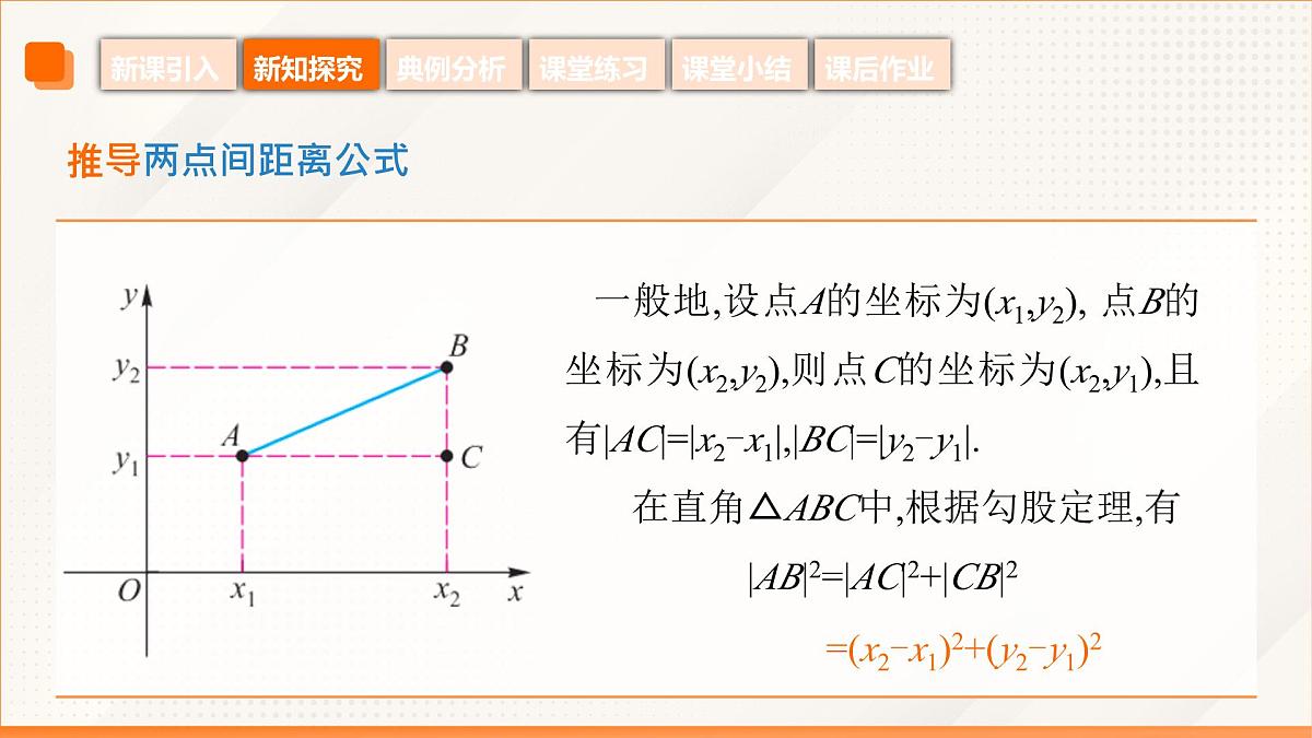 高教版2023修订版·高教版基础模块 6.1 两点间距离公式和线段的中点坐标公式 课件第8页