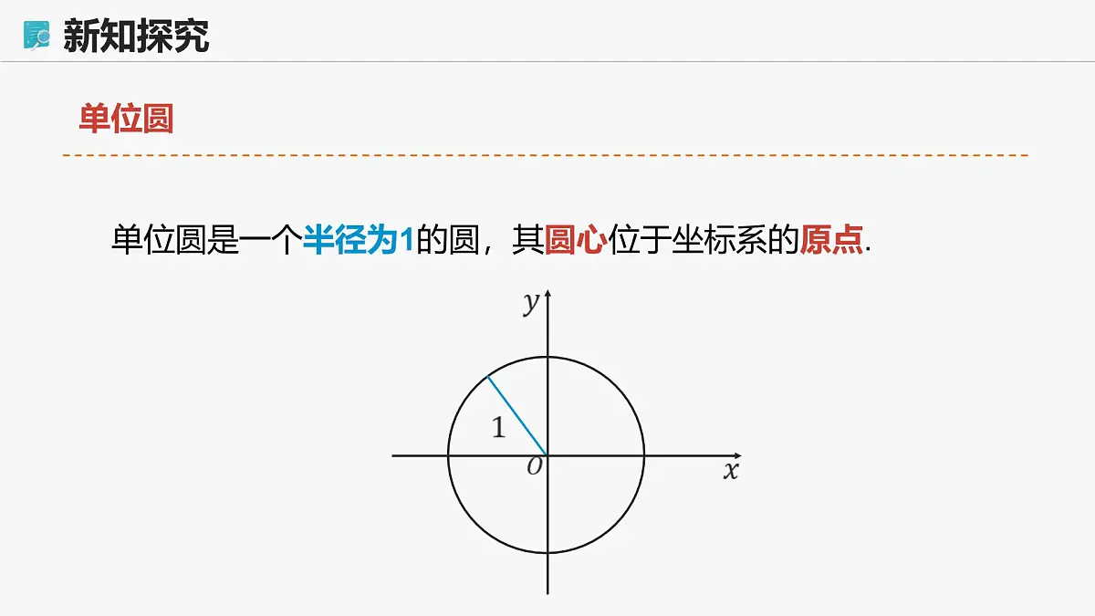 高教版基础模块 4.3.2 单位圆与三角函数 课件第6页
