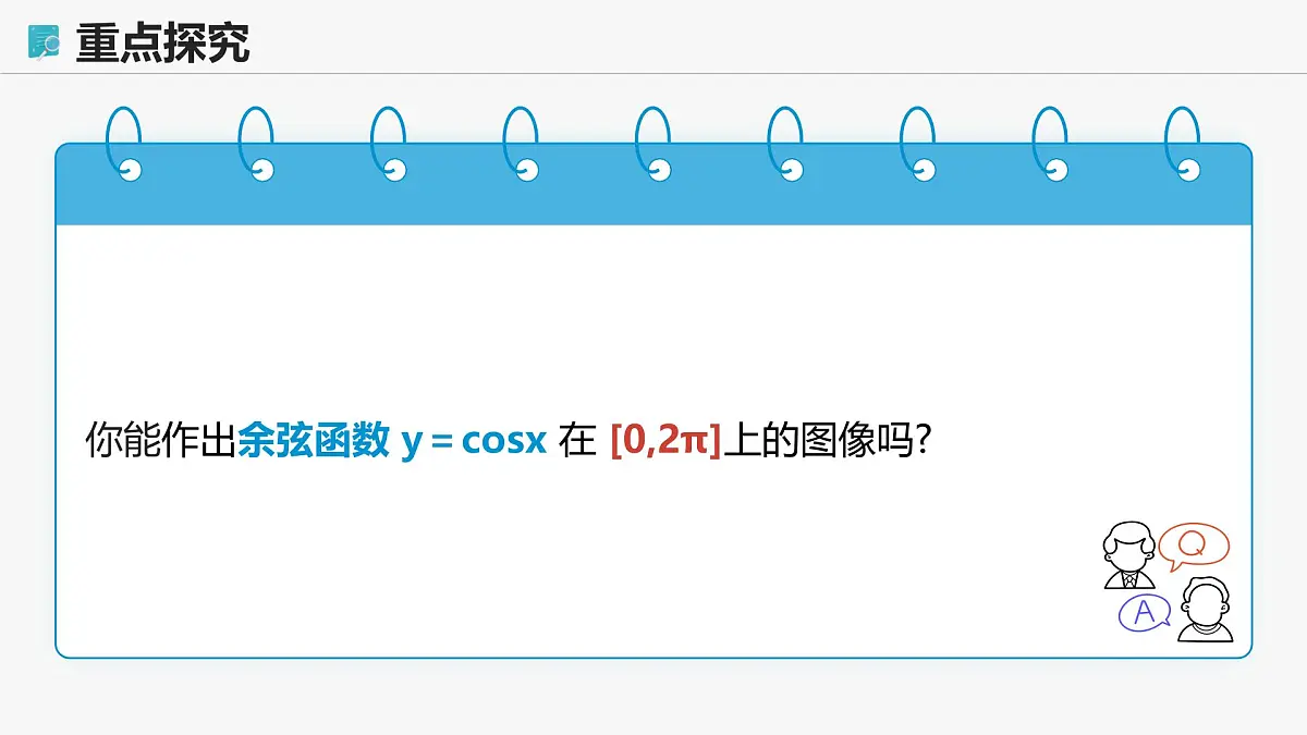 高教版基础模块 4.7 余弦函数的图像和性质 课件第4页